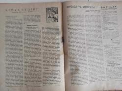 Yeni Adam Siyasi, Edebi ve Tarih Dergisi - 30 Ocak 1936 - Sayı:109 - Ağaç ve Kültür Yazısını Okuyunuz - İsmail Hakkı Baltacıoğlu - Kısa Tetkik ve Tenkitler - Cevap Vermemek - Asma Köprü - Bu da Bir Tip - Vicdan Hürriyeti ve Laiklik - Kral V'inci George - İnsan Bir Cismi Hendesi Değildir - Coğrafya Öğretmenin Prensipleri - İsmail Hakkı Baltacıoğlu - İnsan, Bu Meçhul - Suphi Nuri İleri - Siyasa Acunu - Cami - Rus Konsoloshanesinde - Bahçe ve Kültür - Kimya Nedir? - Saip Ragıp - Moleküller Nasıl Yapılmıştırlar - Cisimlerin Kimyası Su ve Hava - Biyoloji ve Marksizm - Marel Prenaut - Satılık Tiyatro Piyesleri - Vicdan Hürriyeti ve Laiklik - Namık Kemal İçin - Vahdet Gültekin - İnsan Bu Meçhul - Kiralar Düşüyor - Şeytan'ın Söylevi - Anatole France - Servet Yesarioğlu - Gripin İlaç Reklamı fotoğraf ve haberi - Tam Takım Dergi
