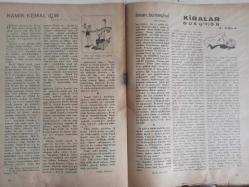 Yeni Adam Siyasi, Edebi ve Tarih Dergisi - 30 Ocak 1936 - Sayı:109 - Ağaç ve Kültür Yazısını Okuyunuz - İsmail Hakkı Baltacıoğlu - Kısa Tetkik ve Tenkitler - Cevap Vermemek - Asma Köprü - Bu da Bir Tip - Vicdan Hürriyeti ve Laiklik - Kral V'inci George - İnsan Bir Cismi Hendesi Değildir - Coğrafya Öğretmenin Prensipleri - İsmail Hakkı Baltacıoğlu - İnsan, Bu Meçhul - Suphi Nuri İleri - Siyasa Acunu - Cami - Rus Konsoloshanesinde - Bahçe ve Kültür - Kimya Nedir? - Saip Ragıp - Moleküller Nasıl Yapılmıştırlar - Cisimlerin Kimyası Su ve Hava - Biyoloji ve Marksizm - Marel Prenaut - Satılık Tiyatro Piyesleri - Vicdan Hürriyeti ve Laiklik - Namık Kemal İçin - Vahdet Gültekin - İnsan Bu Meçhul - Kiralar Düşüyor - Şeytan'ın Söylevi - Anatole France - Servet Yesarioğlu - Gripin İlaç Reklamı fotoğraf ve haberi - Tam Takım Dergi