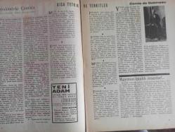 Yeni Adam Siyasi, Edebi ve Tarih Dergisi - 4 Haziran 1936 - Sayı:127 - H.G. Wells - Tehlikeli Bir Tabip - Hayalimdeki Çamlıca - İsmail Hakkı Baltacıoğlu - Kısa Tetkik ve Tenkitler - Comte de Gobineau - Maymun İştahlı İnsanlar! - Gençler İçin En Büyük Tehlikeler - Çalışma Tekniğini Bilmemek - Tehlikeli Bir Tabip - Hasta Bir Kitap - Danimarka Groeniand'ı Nasıl Sömürgeleştirdi? - İhtiyar Eskimo - Büyük İhtiraları Zamanları Doğurmuştur - Hayalimdeki Çamlıca - Büyük Davaların Avukatı - İhtiyarlık - Fikir Kuvvetini Azaltır mı? - Toprak Kimyevi Olarak Artar - Farelerde Bilgi Veraseti - Kısa Dalgalar Yonmayı Çabuklaştırıyor - Okazyon Kitarlar - Yeni Adam Vasıtasıyla Satılıyor - Devlet ve İhtilal Tercümesine Dair - Kerim Sadi - Gripin İlaç Reklamı - Yeni Adam Servisleri - On Bin Eğitmen Bir Arada - Hüsnü Cırıtlı - Bu Yaz - Türk Antrasitini Al fotoğraf ve haberi - Tam Takım Dergi