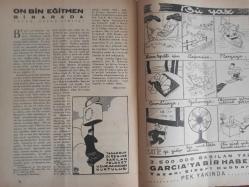 Yeni Adam Siyasi, Edebi ve Tarih Dergisi - 4 Haziran 1936 - Sayı:127 - H.G. Wells - Tehlikeli Bir Tabip - Hayalimdeki Çamlıca - İsmail Hakkı Baltacıoğlu - Kısa Tetkik ve Tenkitler - Comte de Gobineau - Maymun İştahlı İnsanlar! - Gençler İçin En Büyük Tehlikeler - Çalışma Tekniğini Bilmemek - Tehlikeli Bir Tabip - Hasta Bir Kitap - Danimarka Groeniand'ı Nasıl Sömürgeleştirdi? - İhtiyar Eskimo - Büyük İhtiraları Zamanları Doğurmuştur - Hayalimdeki Çamlıca - Büyük Davaların Avukatı - İhtiyarlık - Fikir Kuvvetini Azaltır mı? - Toprak Kimyevi Olarak Artar - Farelerde Bilgi Veraseti - Kısa Dalgalar Yonmayı Çabuklaştırıyor - Okazyon Kitarlar - Yeni Adam Vasıtasıyla Satılıyor - Devlet ve İhtilal Tercümesine Dair - Kerim Sadi - Gripin İlaç Reklamı - Yeni Adam Servisleri - On Bin Eğitmen Bir Arada - Hüsnü Cırıtlı - Bu Yaz - Türk Antrasitini Al fotoğraf ve haberi - Tam Takım Dergi