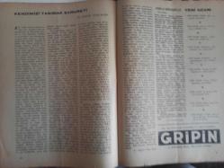 Yeni Adam Siyasi, Edebi ve Tarih Dergisi - 23 Nisan 1936 - Sayı:121 - Yahya Saim'in Klasikler, Omirus, İlyade'si - Bize Fikir Lazım Değil mi? - Kısa Tetkik ve Tenkitler - Alexandre Dumas Zade - Okutan, Öğretmen, Evrimmen - Terakkiye Dair - Nurullah Ataç - Aşk (Eros) ile Mücadele - Nasyonal Sosyalizm Nedir? - Irkı Tayin Eden Saçın Rengi Değildir - Devlet İnsanın Emrinde Bir Alettir - Şehir Adamı: Kökünden Çıkarılmış Ağaç - Vatan, Bir Ana Gibi - Liberalism İflas Etti - El İşte, Kulak Seste - Klasikler - Omirus ve İlyada'nın Mevzusu - Kendimizi Tanımak Zarureti - Sadettin Vedat Koçer - Aşkla Mücadele - Sinemada Edebiyat - Sessiz Sinema Daha İyiydi - Edebi Eserlerden Mevzu Almalı  mı? - Hangi Eserler Filme Alınabilir - Yeni Rus Romanı - Cinsiyet Meselesi ve Muhtelif Tedrisattan Alınan Neticeler - Belediye, Mektep ve Ev Bahçeleri İçin fotoğraf ve haberi - Tam Takım Dergi