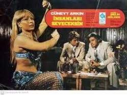 İnsanları Seveceksin Filmi Lobi Kartı Cüneyt Arkın Sevda Karaca Selan Karay Mario Cutini Ertan