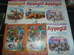 KÜÇÜK AYŞEGÜL HİKAYE KİTABI LOTU İLKOKUL 1.2. SINIF 6 ADET  TEMİZSAĞLAM
