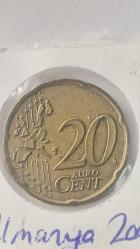 ALMANYA 2002 20 EURO CENT