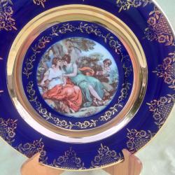 Çek Porselen EPIAG Kobalt Mavi Tabak