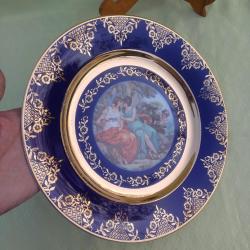 Çek Porselen EPIAG Kobalt Mavi Tabak