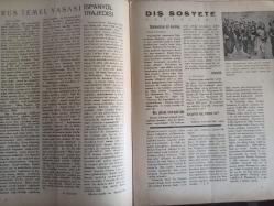Yeni Adam Siyasi, Edebi ve Tarih Dergisi - 13 Ağustos 1936 - Sayı:137 - Kültürümüzü Kurtarmak Lazım - Kısa Tetkik ve Tenkitler - Dansöz Argantina - İntikal Devrinde Yaşayan Adam - Gençler İçin En Büyük Tehlikeler Kadını Saymamak Alçaklıktır - Memleket Haberleri - İki Türlü Alaka - Türkiye'de Kaç Öğretmen Var? - Trenlerde Mektup ve Telgraf Alınacak - Şark'a Seyahat - Rus Temel Yasası - İspanyol Trajedisi - Dış Sosyete Haberleri - Türkmenistan Dil Kurultayı - Rus Yüksek Mekteplerinde - Avrupa'da Kaç Sinema Var? - Thomas Edison Hayatı ve Eserleri - Yeni Elektrik sistemi - Çalışma Tarzı ve Dehasının Karakteri - Sigmund Freud - Stefan Zweig - İlim ve Teknik Haberleri - Dünya Şimalden Cenuba Döner? - Hayvanlarda Zaman Ölçüsü - Dünyanın En Büyük Patlaması - Yeni Nesillerin Vaktinden Önce Yetişmesi - Manifest Tercümeleri - Kerim Sadi - Gripin İlaç Reklamı - Sanat Haberleri - Milli Musiki - Sanat ve İdeoloji - Balkanlıların Festivali fotoğraf ve haberi - Tam Takım Dergi
