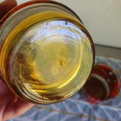 Amber Cam,Cicek Desenli Alman Bardak Lotu 3'lü