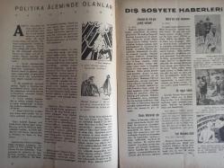 Yeni Adam Siyasi, Edebi ve Tarih Dergisi - 22 Eylül 1936 - Sayı:147 - Öğretmeni Koru - İsmail Hakkı Baltacıoğlu - Kısa Tetkik ve Tenkitler - Dr. Hulusi Fırat - Kadın Asker Olur mu? - Fonksiyonel Terbiye - Dr. Clap Parede - İç Sosyete Haberleri - Türk Sporunun Tarihi - Niğde ve Diyarbakır'da - Gaziantep Halkevi - Balkan Hekimler Birliği - Politika Aleminde Olanlar - Dış Sosyete Haberleri - Almanya'da Din Gerginliği Kalmadı - Alman Masonları İçin - İlk Negro Hakim - Yeni Moskova Stadı - Malta'nın Yeni Anayasası - Uyku Nedir? - Niçin Uyuruz? - Emile Malespine - Kültür Haberleri - Bir Delikanlıya Açık Mektup - Arnavutluk - Frankburgluların Zar Oyunu - Kitap Haberleri - Eberhard Wolfgang Möller - Hayatım - İsmail Hakki Baltacıoğlu - İlim ve Teknik Haberleri - Antoine Meillet'in Ölümü - Ray ve Yol - Ekonomi Haberleri - Kayseri Fabrikası - İstanbul'un Giret ve Çıkalı fotoğraf ve haberi - Tam Takım Dergi
