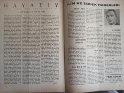 Yeni Adam Siyasi, Edebi ve Tarih Dergisi - 22 Eylül 1936 - Sayı:147 - Öğretmeni Koru - İsmail Hakkı Baltacıoğlu - Kısa Tetkik ve Tenkitler - Dr. Hulusi Fırat - Kadın Asker Olur mu? - Fonksiyonel Terbiye - Dr. Clap Parede - İç Sosyete Haberleri - Türk Sporunun Tarihi - Niğde ve Diyarbakır'da - Gaziantep Halkevi - Balkan Hekimler Birliği - Politika Aleminde Olanlar - Dış Sosyete Haberleri - Almanya'da Din Gerginliği Kalmadı - Alman Masonları İçin - İlk Negro Hakim - Yeni Moskova Stadı - Malta'nın Yeni Anayasası - Uyku Nedir? - Niçin Uyuruz? - Emile Malespine - Kültür Haberleri - Bir Delikanlıya Açık Mektup - Arnavutluk - Frankburgluların Zar Oyunu - Kitap Haberleri - Eberhard Wolfgang Möller - Hayatım - İsmail Hakki Baltacıoğlu - İlim ve Teknik Haberleri - Antoine Meillet'in Ölümü - Ray ve Yol - Ekonomi Haberleri - Kayseri Fabrikası - İstanbul'un Giret ve Çıkalı fotoğraf ve haberi - Tam Takım Dergi
