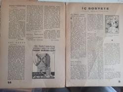 Yeni Adam Siyasi, Edebi ve Tarih Dergisi - 11 Aralık 1941 - Sayı:363 - Tuluat Sahnesi ve Kel Hasan - Nahit Bilga - Yeni Adam Ailesine - İsmail Hakkı Baltacıoğlu - Kısa Tetkik ve Tenkitler - Tevfik Kut - Üç Kitap Yazdım - Abdullah Cevdet - Süleyman Nazif ve Celal Nuri İleri - Sanat Terbiyesi - Celal Uzel - İç Sosyete - Olgular Görüler ve Tenkitler - Milliyetin Şekli - Köydeki Öğretmen - Halil Aytekin - Kültür - Radyoa Kimgil Ailesi - Bizde Mizah - Matbuatımızdan Şikayet - Yeni Öğretmen Tarihi Nasıl Öğreteceksin? - Uşak Yolu - İffet Evin - Gripin İlaç Reklamı - Şarap Reklamı fotoğraf ve haberi - Tam Takım Dergi