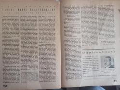 Yeni Adam Siyasi, Edebi ve Tarih Dergisi - 11 Aralık 1941 - Sayı:363 - Tuluat Sahnesi ve Kel Hasan - Nahit Bilga - Yeni Adam Ailesine - İsmail Hakkı Baltacıoğlu - Kısa Tetkik ve Tenkitler - Tevfik Kut - Üç Kitap Yazdım - Abdullah Cevdet - Süleyman Nazif ve Celal Nuri İleri - Sanat Terbiyesi - Celal Uzel - İç Sosyete - Olgular Görüler ve Tenkitler - Milliyetin Şekli - Köydeki Öğretmen - Halil Aytekin - Kültür - Radyoa Kimgil Ailesi - Bizde Mizah - Matbuatımızdan Şikayet - Yeni Öğretmen Tarihi Nasıl Öğreteceksin? - Uşak Yolu - İffet Evin - Gripin İlaç Reklamı - Şarap Reklamı fotoğraf ve haberi - Tam Takım Dergi