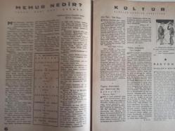 Yeni Adam Siyasi, Edebi ve Tarih Dergisi - 1 Ocak 1942 - Sayı:366 - 9. Yılımıza Girdik - Ali Rıza Kopan'ın Yıldönümümüz Dolayısıyla Yazdığı Yazı - Milli Anane - Bir Devlet Kurmak Kolay, Bir Millet Yapmak Pek Güç, Fakat Bir Anane Yaratmak Muhaldir - Kısa Tetkik ve Tenkitler - Ahmet Mithat - Tiyatro Edebiyat Mıdır? - Hacei Evvel Ahmet Mithat Efendi - Ali Rıza Korap - İç Sosyete - Olgular, Görüler, Tenkitler - Biraz Sabır Gerektir - Memur Nedir? - Nabi Zeki Ekeman - Radyoda Skeçlerin Bünyesi - Türk Çocuğu - Ahmet Mithat ve Tiyatro - Nahit Bilga - Tatil Hatıralarından - Andre Maurois - Taş Ocakları - İffet Evin - Gazetecilik Hatıralarım - Suphi Nuri İleri - Gripin, Radyolin, Nevrozin İlaç Reklamı - Şarap Reklamı fotoğraf ve haberi - Tam Takım Dergi