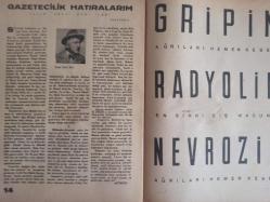 Yeni Adam Siyasi, Edebi ve Tarih Dergisi - 1 Ocak 1942 - Sayı:366 - 9. Yılımıza Girdik - Ali Rıza Kopan'ın Yıldönümümüz Dolayısıyla Yazdığı Yazı - Milli Anane - Bir Devlet Kurmak Kolay, Bir Millet Yapmak Pek Güç, Fakat Bir Anane Yaratmak Muhaldir - Kısa Tetkik ve Tenkitler - Ahmet Mithat - Tiyatro Edebiyat Mıdır? - Hacei Evvel Ahmet Mithat Efendi - Ali Rıza Korap - İç Sosyete - Olgular, Görüler, Tenkitler - Biraz Sabır Gerektir - Memur Nedir? - Nabi Zeki Ekeman - Radyoda Skeçlerin Bünyesi - Türk Çocuğu - Ahmet Mithat ve Tiyatro - Nahit Bilga - Tatil Hatıralarından - Andre Maurois - Taş Ocakları - İffet Evin - Gazetecilik Hatıralarım - Suphi Nuri İleri - Gripin, Radyolin, Nevrozin İlaç Reklamı - Şarap Reklamı fotoğraf ve haberi - Tam Takım Dergi