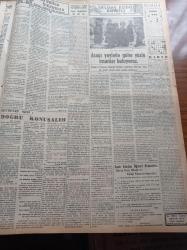 Vatan Gazetesi - 17 Temmuz 1950 - Kızılların Kore'deki Hücumu Püskürtüldü - Stalin Nehru İle Anlaşmak İçin Amerikalıların Kore'den Çekilmesini Şart Koşuyor - Başbakan Adnan Menderes Yurt Seyahatine Çıkıyor - Türkiye Marshall Planı Yardımından En Az Faydalanan Memleketlerden Biridir - General Collins Amerika Korede İstikrarı Temin Edecek - Yeni Dünya Futbol Şampiyonu Uruguay - Yeni Polis Kanunu - Doğru Konuşalım Yazan Neyzen Tevfik - Perde Arası Yazan Vicki Baum Yazı Dizisi - Kasım Gülek'in Adana'daki Sözleri - Atom Bombasının Hiroşimada Tahribatı - Puro Traş Sabunu - Kanuni Sultan Süleyman Yazan Feridun Fazıl Tülbentçi Yazı Dizisi - Yayladan Resimli Röportaj Yazı Dizisi - OMEGA Su Geçirmez Saat - Helios Pilli Radyolar - Caterpillar