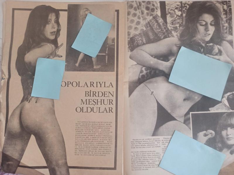 Samanlık Yetişkin Erkek Dergisi 12 17 Mart 1979 Sayı 3 Seher  