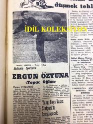 GÜNLÜK SPOR GAZETESİ - 21 EKİM 1957 - İSTANBULSPOR, FENERBAHÇE'DEN 1 PUAN ALDI - GREKO - ROMEN STİLİ - GÜL KUPASINI BEŞİKTAŞ ALDI - BEYLERBEYİ TAKSİM'LE BERABERE KALDI - NAZMİ ÖZKAYNAK - YAPI VE KREDİ BANKASI REKLAMI - MARIO GABAY - ERGUN ÖZTUNA - PERTEV TUNASELİ - AYDOĞAN BECİT - NAZİF OTURGAN - AMATÖR KÜMELER