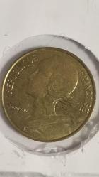 FRANSA 1990 10 CENTIMES