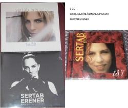 Lâ’l Lal SADE ve KIRIK KALPLER ALBÜMÜ Sertab Erener toplam  3 CD  SIFIR JELATİNLİ AMBALAJINDADIR sevdam ağlıyor erkeğim rüya gel barışalım artık mecbursun büyü de gel