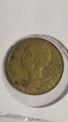 FRANSA 1980 10 CENTIMES