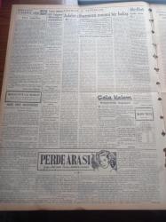 Vatan Gazetesi - 20 Temmuz 1950 - 1.222.500.000 Dolarlık Askeri Yardım Kabul Edildi - Truman Kısmı Seferberlik Yapılmasını Teklif Etti - Ermeni Patrik Kaymakamı Kevork Arslanyan - Adalet Bakanı Halil Özyörük'ün Beyanatı - Orgeneral Nuri Yamut - Samet Ağaoğlu'nun İştirakiyle Yapılan Demokrat Partililerin Gizli Toplantısı - Milli Eğitim Bakanı Avni Başman İstifa Etti Mi - İstanbul Üniversitesi Jeoloji Profesörü Hamit Nafiz Pamir - Fener Patrikhanesi İle Ruhban Mektebi Müdürü Arasında İhtilaf - İmralı'dan Tahliye Edilen 664 Mahkum Şehrimize Geldi - Perde Arası Yazan Vicki Baum Yazı Dizisi - Feyyaz Gürsan'ın Katli Davası - Modaspor Kulübünün Yıldönümü - Kanuni Sultan Süleyman Yazan Feridun Fazıl Tülbentçi Yazı Dizisi - Yayladan Resimli Röportaj Yazı Dizisi - Kürek Yarışları - Yelken Yarışları - Puro Tuvalet Sabunları - Montemar İspanyol Revüsü Temsilleri - Dodge Kamyon - Tissot Saatleri