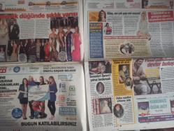 Habertürk Günlük Magazin Gazetesi - 22 Mart 2010 - Onlar Erdi Muradına - Gülşen Ezber Bozdu - En Sağlıklı Yaz Diyeti - Reklam Aşkı Film Oluyor - Ozan Güven - Melis Birkan - İşte Selin Toktay'ın Küçük Oğlu - Başrol Benim Ragıp Değil - Sosyetik Düğünde Şıklık Yarışı - Kibariye Sen Çok Yaşa Emi Anacım! - Yeni Albümünde Devler Buluştu - Ferhat Göçer - Aydemir Akbaş - Fikret Şenses - Deniz Seki -Nilay Örnek - Yüzyılın Evlilik Komedisini Yaptık - Ezel ile Polat Aynı Hafta Ölüleri Dirilttiler - Twitter'da Yavru Köpek Alışverişi - Geleceğin Oyuncularıyla Buluştular - Eyvah Eyvah'a Kahkahalarla Güldü - Ata Demirer Show Turneye Çıkıyor - Komediyle Aksiyon Sahnede Bir Arada - Giyinme Sanatı - Didem Antebi - Sandra Kansere Karşı - Gerard'ın Aile Saadeti - Oğlunu Herkesten Saklıyor - Jennifer Aniston fotoğraf ve haberi - Tam Takım Gazete