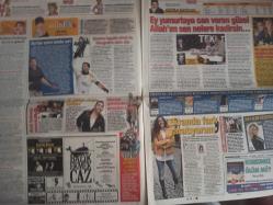 Habertürk Günlük Magazin Gazetesi - 24 Mart 2010 - Arda Hem Sanata Hem Sinem'e Aşık - Bahar Geldi Açıldılar - Saçlarına Ak Düştü - Gülben Ergen - Gülin Yıldırımkaya - Seda Sayan - Okan Bayülgen - Mehmet Ali Erbil - Bebek Müjdesi - Modacıları Ortak - Dört Saat Süren Türk Malı Maratonu - Boş Katalı Bir Güzel Olmadığımı İspat Ettim - Açık Havada Yemek Keyfi - Ekranda Fark Yaratıyorum - Pelin Akil - Tuğba Erbil - Hayalini Gerçekleştirdi - Pınar Aylin - Fikret Eve Dönüyor - Bir Mucize Olacak mı? - Tekin Konuk - Serseri Mayınlar'a Özel Gösterim - Cenk Koray Ekran Ödülleri Sahiplerini Bulaak - Pavlova Gibi Hafif ve Güzel - Çikolata Yerine Badem Poğaça Yerine Tost Yiyin - Soyun söyleyelim - Yıldızların Otomobilleri - Brad Pitt - Paris Hilton fotoğraf ve haberi - Tam Takım Gazete