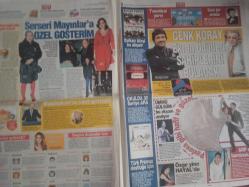 Habertürk Günlük Magazin Gazetesi - 24 Mart 2010 - Arda Hem Sanata Hem Sinem'e Aşık - Bahar Geldi Açıldılar - Saçlarına Ak Düştü - Gülben Ergen - Gülin Yıldırımkaya - Seda Sayan - Okan Bayülgen - Mehmet Ali Erbil - Bebek Müjdesi - Modacıları Ortak - Dört Saat Süren Türk Malı Maratonu - Boş Katalı Bir Güzel Olmadığımı İspat Ettim - Açık Havada Yemek Keyfi - Ekranda Fark Yaratıyorum - Pelin Akil - Tuğba Erbil - Hayalini Gerçekleştirdi - Pınar Aylin - Fikret Eve Dönüyor - Bir Mucize Olacak mı? - Tekin Konuk - Serseri Mayınlar'a Özel Gösterim - Cenk Koray Ekran Ödülleri Sahiplerini Bulaak - Pavlova Gibi Hafif ve Güzel - Çikolata Yerine Badem Poğaça Yerine Tost Yiyin - Soyun söyleyelim - Yıldızların Otomobilleri - Brad Pitt - Paris Hilton fotoğraf ve haberi - Tam Takım Gazete