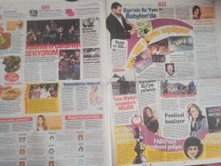 Habertürk Günlük Magazin Gazetesi - 11 Mayıs 2010 - Ferzan'ın Gözdeleri - Mehmet Ali Erbil - Erbiller İstinye Park'ta - Ece Sükan - Ebru Şallı Yine Erkek Annesi Olacak - Türk İşi Madonna - İlk Klasik Müzik Ödülleri Verildi - Anneler Günü'nü Boğaz'da Kutladılar - İzel biraz Huzur Vaat Ediyor - En Çok Ben Sattım Ödül Benim hakkım - Aşk Haberlerine Kızdı Dava Açtı - Nurgün Yeşilçay - Yasemin'den Etkilenip Cem'e Romantik Davranıyorum - Anneler Günü'nü Podyumda Kutladılar - Kahkahalarla Geldiler Gözyaşlarıyla Gittiler - Hande Kazanova - Yılmaz Vural'la 60 Dakika - Yasemin'e Ultimatom - Cevo, Mürsel'in Başını Yakacak - Kadınlarla Çalışmayı Seviyorum - Muazzez Ersoy - Ege'nin İki Yanı Babylon'da - İlham ve Siz - Tom Waitz'i Sevenlere Müjde - Oku Gezer - Festival Başlıyor - Bilinçsiz Astım İlacı Kullanımı Kalbe Zararlı - Erkekler Daha Şanslı - 1 Milyon Doları Reddetti - Lindsay Lohan - Süper Star Gibi Yaşamak Mümkün! - Organik Seks fotoğraf ve haberi - Tam Takım Gazete