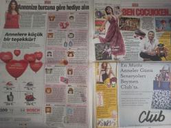 Habertürk Günlük Magazin Gazetesi - 7 Mayıs 2010 - Deniz Akkaya - Aman Kızım Behlül'e Kanma - Nilgün Belgün - Recep İvedik'in Annesi - Şahan Gökbakar - Anneler Günü'nde Podyumdayım - Koçlara Ayakkabı Yaylara Pantolon - Çocuklar CEV İçin Sahnede - 38. Yaşını Kutlayamadı - Bayan Obama ile Aynı Dergide - Palavracı Teoman Azıcık Tuhaf Olmuş - İkinci Elde Kaosa Gel Vatandaş - Rahşan Gülşan - İngiliz Markasında Bir Türk İmzası - Nilay Örnek - Arzum Onan - En İyi Ünlü Anneler Seçildi - Aşıklar Gümüşlük'te Bol Bol Fotoğraf Çekti - Ekran Bu Annelerin Ayaklarının Altında - Bostancılı Neriman Her Derde Derman - En Komik Anne Abiye - Mağaza Açılışan Özel Defile - Bir Filme Bir Demet Yeter - Az Daha Kaza Geçiriyordu - Güllü Artık Özgür - Bloomberg Kulüp'teler - Faruk Bayhan - Annenize Burcuna Göre Hediye Alın - Ben Çocukken... - Feride Çetin - Gürgez Öz - Mine Tugay - En Tatlı Annelere fotoğraf ve haberi - Tam Takım Gazete