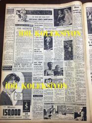GÜNLÜK SPOR GAZETESİ - 27 EKİM 1957 - NECDET ERDEM - KASIMPAŞA KAMPTA - TURGUT DİNSEL - ORDU TAKIMI İZMİR'DE - ENTERNASYONAL BOKS TURNUVASI - MACAR HÜKUMETİ YABANCI ÜLKELERDE YAŞAYAN FUTBOLCULARINI AFFETTİ - BİRİNCİ PROFESYONEL LİG EN AZ ON TAKIM KALMALI - OSMAN ASAF KERMEN - NAZIM ÖZBAY - MEHMDUH EREN - İŞ BANKASI REKLAMI - POLONYA ATLETİZM MÜSABAKALARI - CAROL DAY - AT YARIŞLARI - SOFYANİDİS - BEŞİKTAŞ BULGARİSTAN SEYAHATİNE İZİN İSTEDİ - ANKARAGÜCÜ 1 - 0 DEMİRSPOR - MARIO GABAY SPOR MÜESSESESİ - KLOROFİL, RADYOLİN REKLAMI - ANKARA 1957 AT YARIŞLARI PROGRAMI - ÇETİN ALTAN, AZİZ NESİN - AMATÖR KÜMELER