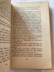 TRAGEDİE EN FRANCE - ANDRE MAUROİS - EDİTİONS DE LA MAİSON FRANÇAİSE - FRANSIZCA KİTAP (FRANSA'DA TRAJEDİ)
