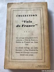 TRAGEDİE EN FRANCE - ANDRE MAUROİS - EDİTİONS DE LA MAİSON FRANÇAİSE - FRANSIZCA KİTAP (FRANSA'DA TRAJEDİ)