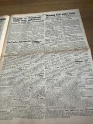 Cumhuriyet gazetesi 12 Nisan 1940-Hollanda ve Belçika geniş müdafaa tedbirleri aldı-Kızılırmak taştı-taksim sineması Yılmaz Ali-Ankara borsası- takas pirimleri-aşk ve macera romanı ilk ve son yazan Esad Mahmud karakurd-doktor Sadreddin onaran-dr Suphi Şenses-Sümerbank yerli mallar pazarları