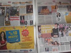 Habertürk Günlük Magazin Gazetesi - 30 Kasım 2010 - Bengü Engel Tanımaz - Seren Çağı Başlıyor - Seren Serengil - Damattan Geline Alkış - Duble Cem - Kıvanç Tatlıtuğ - 50 Yaş Hediyesi Revü Kızları - 25 Yıl Sonra Esmer Oldu - Valizleri Kayboldu - Abdi İpekçi'de Konser Keyfi - Sanki İstanbul Yandı Gitti - Woody Allen Yaşlanmayı Beğenmemiş - İşte Kıvanç'ın Unutamadığı İlk Aşkı - Dört Ay Boyunca Sakalını Kesmedi - İlker İnanoğlu - Tiyatro Denen Aşk Asla Onur'suz Olmayacak - Genç Modacılara Süper Model Destek - Defileye Aşkları Damga Vurdu - Komedi Oyuncusu Olmak İsterim - Kendi Filmlerimde Oynamak İstiyorum - Fulya Zenginer - Yasemin Artık Savaş'ın Yanında - Ali Eve Geliyor - Karanlık Koridorlar - İktidar El Değiştiriyor - Ferhat Göçer, Çağan Irmak'a Övgüler Yağdırdı - Çeşit Çeşit Maske Var - Zamanda Müzikal Yolculuğu - Geniş Bir Repertuvar fotoğraf ve haberi - Tam Takım Gazete
