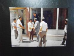 TURGUT ÖZAL'IN ORİJİNAL FOTOĞRAFI - Siyasi Tarih, 8. Cumhurbaşkanımız Turgut Özal, Başbakan Seçildiği 1983 seçim Çalışmaları,  Türkiye Gezisi Albümünden Bir Kare, Anavatan Partisi - 15 x 10 cm EBADINDA