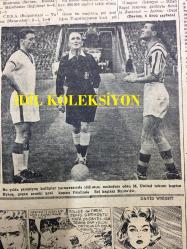 GÜNLÜK SPOR GAZETESİ - 1 KASIM 1957 - A MİLLİ TAKIMI YARIN GELİYOR - İSPANYOLLARLA BİRİ MADRİD'DE BİRİ İSTANBUL'DA OYNAYACAK İKİ TAKIMIMIZ DÜN KARŞI KARŞIYA GELDİ - CAN BARTU - S. RAUS TÜRKİYE'YE YAKINDA GELEMİYOR - İSPANYA MAÇLARININ HAKEMLERİ BELLİ OLDU - AVRUPA ŞAMPİYON KULÜPLER TURNUVASI FİNALLERİ - COROLDAY - SÜMERSPOR 2 - 1 HAVAGÜCÜ - AYKAÇ'IN KEŞFİ - GOLF REKLAMI - DARÜŞŞAFAKA - OPON REKLAMI, AMATÖR KÜMELER - KOCSİS İSVİÇRE'DE