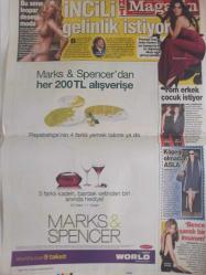 Habertürk Günlük Magazin Gazetesi - 26 Mart 2010 - Övgüyü Hak Eden Hareketler - Penelope İnci Gibi Gelin Olacak - Evet Ben de Yaşlandım - Cenk Koray - Okan Bayülgen - Kaan Tangöze - Sibel Aktaş - Hıncal Uluç - Kuşak Farkı - Hep Aynı Masa - Seda Sayan - Onur Şan - Abisinden Önce Evleniyor - Sosyetenin Akın Ettiği Sergi - Hak İşi Tür'lü - Suat Ateşdağlı - Sırrı Süreyya Önder - Akademisyenliğe Soyundu - Hande Subaşı - Seçkin Piriler - Manolyalar Görücüye Çıktı - Yeşilçam Ödülü Alamadım Uykularım Kaçtı - Mutfakta Pişen film - Korku, Macera ve Adrenalin - Mehmet Altan - Seren Serengil'e Serdar Ortaç'tan Destek - Albümün İsim Annesi Nazan Öncel  Nil Karaibrahimgil - Abur Cubur Yerine Çiğ Karnabahar Yiyin - Gerçek Hayat Dostları Cenk Koray'ı Unutmadı - İbrahim Tatlıses - Gönül Akkor - Acun Ilıcalı - Mehmet Ali Erbil - Bu Sene Leopar Deseni Moda - İncili Gelinlik İstiyor - Katie Holmes - Tom Cruise - Mirada Kerr - Jennifer Aniston fotoğraf ve haberi - Tam Takım Gazete