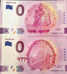 BOZKURT 0 EURO VE METEHAN 0 EURO 2'Li Lot (126)