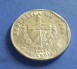 Küba 10 sentavo 2000 KM#576