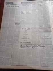 Vatan Gazetesi - 7 Ocak 1954 - Mısır'a Sert Bir Nota Verildi - Tahran'da Komünist Şebekesi Yakalandı - Şevket Mocan Cumhuriyet Halk Partisi'ne Kabul Edilmiyor - COSEC Kongresi Suya Düşüyor - Başbakan Adnan Menderes'in Otomobili Çocuğa Çarptı - İspanya Türkiye'yi 4-1 Mağlup Etti - Göç Yolları Tıkadı Yazan İlhan Engin Yazı Dizisi - Şan Sinemasında Yangının Faili Bulunamıyor - Celal Bayar Londra'yı Da Ziyaret Edecek - İngiltere Kraliçesi 2. Elizabeth Yeni Zelanda'da - Yılın Adamı Batı Almanya Başbakanı Adenauer - Cem Kurt Çizen Bedri Koraman - Arı Unları - Lefter Küçükandonyadis - Beşiktaşlı Futbolcu Fahrettin Cansever - Galatasaray Beyoğluspor'u Mağlup Etti