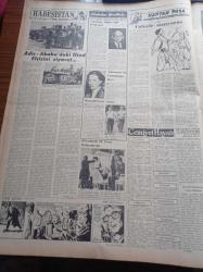 Vatan Gazetesi - 7 Ocak 1954 - Mısır'a Sert Bir Nota Verildi - Tahran'da Komünist Şebekesi Yakalandı - Şevket Mocan Cumhuriyet Halk Partisi'ne Kabul Edilmiyor - COSEC Kongresi Suya Düşüyor - Başbakan Adnan Menderes'in Otomobili Çocuğa Çarptı - İspanya Türkiye'yi 4-1 Mağlup Etti - Göç Yolları Tıkadı Yazan İlhan Engin Yazı Dizisi - Şan Sinemasında Yangının Faili Bulunamıyor - Celal Bayar Londra'yı Da Ziyaret Edecek - İngiltere Kraliçesi 2. Elizabeth Yeni Zelanda'da - Yılın Adamı Batı Almanya Başbakanı Adenauer - Cem Kurt Çizen Bedri Koraman - Arı Unları - Lefter Küçükandonyadis - Beşiktaşlı Futbolcu Fahrettin Cansever - Galatasaray Beyoğluspor'u Mağlup Etti
