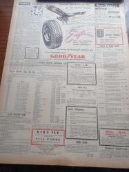 Vatan Gazetesi - 9 Ocak 1954 - Milli Karantina Fikri Destekleniyor - Kahire Hadisesi İçin Meclise İki Sual Takriri Verildi - Kahire Elçimiz Hulusi Fuat Tugay Dün Şehrimize Geldi - Milli Türk Talebe Birliği Federasyonla Birleşiyor - Mısır Sovyetlerle Anlaşmak İstiyor - Amerika'da Celal Bayar'ı Karşılama Hazırlığı - Göç Yolları Tıkadı Yazan İlhan Engin Yazı Dizisi - Kore'de Esirler Meselesi Gene Sarpa Sardı - Ruslar Tarzan Filmine Aleyhtar - Tanrı İle Şeytanı Barıştıran Feylezof Giovanni Papini - Fotoğraflarla Haberler - Veba Yazan Albert Camus Yazı Dizisi - Galatasaray Karagücü Bugün Karşılaşıyor - Fertun Gordien Disk Atma Rekorunu Kırabilecek Mi - Foster Dulles'a Göre NATO İyi Durumda Fakat Temeli Zayıf - Good Year - Radyo - Bulmaca