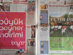 Habertürk Günlük Magazin Gazetesi - 9 Temmuz 2010 - Tansu Çiller'e Bottan Koruma - Ayça İnci Sporda Birinci - Cameron Diaz - Balıkesir-Bandırma Aldırma - Hande Yener - Hadise - Sinan Akçıl - Gökhan Özen - Hülya Avşar - Tanem Sivar - Sürpriz Evlilik Sürpriz Torun - Bodrum Bronzu - Yeter Artık Ama! Nerde Bu Devlet? - Rahşan Gülşan - Ahtapot Paul - Meg Ryan - Nilay Örnek - Bir Şarkısın Sen - Koca Ayak Çağla Şikel - Şirin Ediger - Okan Bayülgen - Selçuk Yöntem - Şenliği Kaçıranlara - İhsan Varol - Hem Çok Keyifli Hem Öğretici - Gecekondu'da Kahkahadan Durulmayacak-  Ahmet Nazif Zorlu - Mevlana'nın Yaşamı ve Felsefesi - Her Sene 25 Bin İzleyici - Konser Takvimi - Hakan Kaplan - Candan Erçetin - Robert Pattinson - Neşesi Kaçtı - Gülçin Ergül - Bölgesel İncelmenin Çaresi Mucize - Maksat Aksiyon Olsun - Ateş ve Barut - Bir Şövalye Öyküsü - Gisele Neden Güzel? - Bu Görüntüler Yürek Hoplatacak - Jude Law - Yeni Mağazasında Eskilerini Satacak - Lilly Allen fotoğraf ve haberi - Tam Takım Gazete
