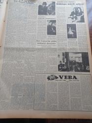 Vatan Gazetesi - 11 Ocak 1954 - Orta Doğu Mevzii Savunma Paktı Kurulacak -  Aziz Mısri Rusya Mısır'a Yardım Edecek Diyor - Millet Partisinin Eski Başkanı Hikmet Bayur Millet Partisinin İçyüzüne Dair İfşaatta Bulundu - Büyük Bir Anket Açıyoruz Seçimde Reyinizi Hangi Partiye Vereceksiniz - Nihat Erim İçin Tahkikat Açılacak - Verem Savaş Haftası Dün Başladı - Berlin Konferansının Yeri Tayin Edilemiyor - Göç Yolları Tıkadı Yazan İlhan Engin Yazı Dizisi - Ölçü Aletleri Nizamnamesi Değiştirildi - Şehir Tiyatrosu - Fotoğraflarla Haberler - Türk Filmi Balıkçı Güzeli Atlas Sinemasında - Cüneyt Gökçer - Ayten Çankaya - Renan Fosforoğlu - Cem Kurt Çizen Bedri Koraman - Yeni Türk Filmi Aramızda Yaşayamazsın - Veba Yazan Albert Camus Yazı Dizisi - Kraliçe Elizabeth'i Ölümle Tehdit Eden Bir Mektup - Basketbol Teşvik Turnuvasını Galatasaray Kazandı - Vefa Adalet'i Mağlup Etti - Good Year Lastikleri - Çapamarka