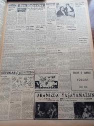 Vatan Gazetesi - 12 Ocak 1954 - Çorum Demokrat Parti Kongresindeki Geri Tekliflerin Tepkileri - Dışişleri Bakanı Fuat Köprülü - Büyük Anketimiz Seçimde Reyinizi Hangi Partiye Vereceksiniz - İsmet İnönü - Kasım Gülek - Mareşal Tito Türkiye'yi Ziyaret Edecek - Verem Savaş Derneği Başkanı Ordinaryüs Profesör Tevfik Sağlam - İngiliz Büyükelçisi Sir Alexander Knox Helm Ankara'dan Ayrıldı - Göç Yolları Tıkadı Yazan İlhan Engin Yazı Dizisi - Türk Şiiri Nereye Gidiyor - Heifetz Bir Eseri Çalarken Unuttu - Atilla İlhan Sinema Tenkidleri - Cem Kurt Çizen Bedri Koraman - Bir Mormon'un İtirafları - Veba Yazan Albert Camus Yazı Dizisi - Çocuklar Sizin Köşeniz - Petromax Lüks Lambası - Genç Milli Takım Antrenörü Cihat Arman - Geçen Yılın En Mühim Boks Karşılamaları