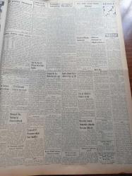 Vatan Gazetesi - 12 Ocak 1954 - Çorum Demokrat Parti Kongresindeki Geri Tekliflerin Tepkileri - Dışişleri Bakanı Fuat Köprülü - Büyük Anketimiz Seçimde Reyinizi Hangi Partiye Vereceksiniz - İsmet İnönü - Kasım Gülek - Mareşal Tito Türkiye'yi Ziyaret Edecek - Verem Savaş Derneği Başkanı Ordinaryüs Profesör Tevfik Sağlam - İngiliz Büyükelçisi Sir Alexander Knox Helm Ankara'dan Ayrıldı - Göç Yolları Tıkadı Yazan İlhan Engin Yazı Dizisi - Türk Şiiri Nereye Gidiyor - Heifetz Bir Eseri Çalarken Unuttu - Atilla İlhan Sinema Tenkidleri - Cem Kurt Çizen Bedri Koraman - Bir Mormon'un İtirafları - Veba Yazan Albert Camus Yazı Dizisi - Çocuklar Sizin Köşeniz - Petromax Lüks Lambası - Genç Milli Takım Antrenörü Cihat Arman - Geçen Yılın En Mühim Boks Karşılamaları