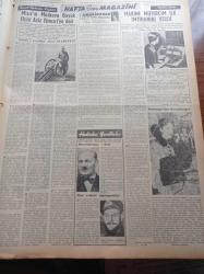 Vatan Gazetesi - 17 Ocak 1954 - İsmet İnönü Bu Sinirli Havayı Yatıştıracağız Dedi - Celal Bayar'ın Amerika'yı Ziyareti Bir Merhale Sayılıyor - Amerikalı İktisatçı Thornburg Müşkülleri Yeneceksiniz Dedi - Ucuzluk Kralı Migros Teşkilatı Kurucusu Duttweiler Bugün Geliyor - Almanya'ya Pilotsuz Uçak Gönderilecek - Dumlupınar Şehitlerine İthaf Edilen Film Kahraman Denizciler İpek Sinemasında - Turgut Özatay - Göç Yolları Tıkadı Yazan İlhan Engin Yazı Dizisi - Komünizm Propagandasının Sanık Filmcilerin Duruşması - Cemil Filimer - Fidyasa Ait Heykel - Marilyn Monroe'nun Kocası Aforoz Edildi- Vatan Seçim Anketi - Broadway'e Gidecek Alman Yıldızı Hildegard Knef - Arı Unları - Nasıl Zengin Oldular Yazı Dizisi - Hasan Derman Çıraklıkla Hayata Atılmıştı - Dilber Sanatkar Nevin Aypar Puro Tuvalet Sabunları Kullanıyorum Diyor - Zeki Müren Siemens İnkılap Yaratan Bir Radyodur Dedi