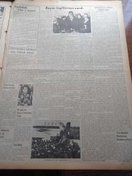 Vatan Gazetesi - 19 Ocak 1954 - Celal Bayar İngiltere'ye Vardı - Yabancı Sermaye Tasarısı Kanunlaştı -  Migros Teşkilatı Kurucusu Duttweiler Vali Fahrettin Kerim Gökay İle Görüştü - Fırıncılar 31 Ocak'tan Sonra Ekmek Pişirmeyecekmiş - Abdülbaki Fevzi Vefat Etti - İş İdaresi Enstitüsü Kurulması Hazırlığı - Münir Nurettin Selçuk'un Bu Geceki Konseri Tehir Edildi - Göç Yolları Tıkadı Yazan İlhan Engin Yazı Dizisi - Ay Tutuldu - NATO'da Harp Oyunları Yapılacak - Memlekete Gelen Kore Gazileri - Cem Kurt Çizen Bedri Koraman - Fransa'da Komünistlerin Yaptığı Bir Katliam - Çocuklar Sizin Köşeniz - Veba Yazan Albert Camus Yazı Dizisi - Oktay Akbal - Sabahat Erdemir İsimli Genç Kız Celal Bayar'a Hakaretten Sanık - A. B. C. Namı Altında Üç Milli Takım Kuruluyor - Doğubank - Şehir Tiyatrosu
