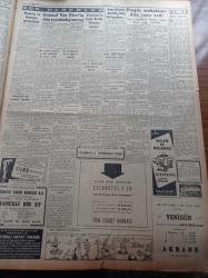Cumhuriyet Gazetesi - 27 Kasım 1952 - Malatya'da Bir İrtica Şebekesi Yakalandı - Ahmet Emin Yalman'a Yapılan Suikast Mürtecilerle Komünistlerin Ortak Tertibi - Büyük Doğu Cemiyeti - Malatyalı İbrahim Galib Akçadağ - Cumhurbaşkanımız Celal Bayar Bu Sabah Pire'ye Çıkıyor - Şerif Dursun Firara Kalktı - Yugoslav Macaristan'a Nota Verdi - Churchill'in Ankara Temasları Ve Dönüşte Verdiği Karar - Raman Ve Garzan Petrolleri - Türk Harfleri Kanununa Dair Reddedilen Bir Kanun Teklifi - İzmir'de Çocuk Tiyatrosu Kuruluyor - General Electric - Siemens Elektrik Motorları - Kanun Namına Filmi İpek Ve İnci Sinemasında - Fenerbahçe mi Galatasaray Mı - Bu Hafta Yapılacak Basketbol Maçları - 1000 Şaheser Yaratan Titian'ın Doğum Günlerinde - Gripin - Arı Bisküvileri - Hüseyin Üzmez Malatya Hadisesi - Necip Fazıl Kısakürek Deli Raporu Alma Derdinde - Movado Saatleri - AGA Radyo - Coleman Petrol Sobaları - Cora Alman Sobaları